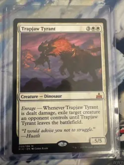 Trapjaw Tyrant Rivals of Ixalan Regular - Image 1