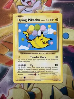 Flying Pikachu 110/108 XY Evolutions NM Secret Rare Pokemon Card - Image 1