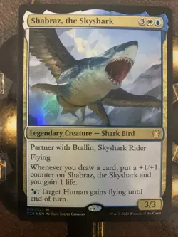Shabraz, the Skyshark Commander 2020 Foil - Image 1