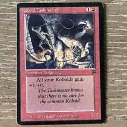 KOBOLD TASKMASTER MTG -LP- Magic: The Gathering Free Ship - Image 1