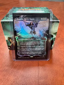 Elspeth, Storm Slayer (Showcase) Tarkir: Dragonstorm Foil - Image 4