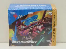 2025 Magic The Gathering Aetherdrift Collector Factory Sealed Booster Box - Image 2