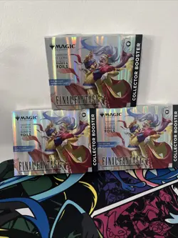Magic: The Gathering Final Fantasy OMEGA Collector Booster (3 Boosters) - Image 3
