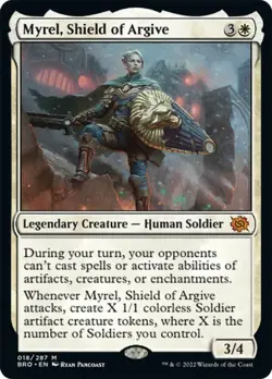 1 x Myrel, Shield of Argive - The Brothers' War - NM-Mint - MTG - Image 1