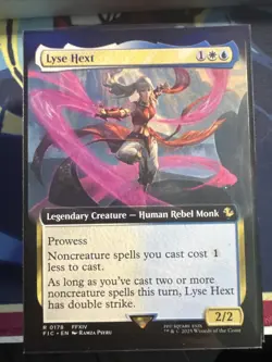 MTG - Lyse Hext (Extended Art) 178 - Commander: FINAL FANTASY NM - Image 2