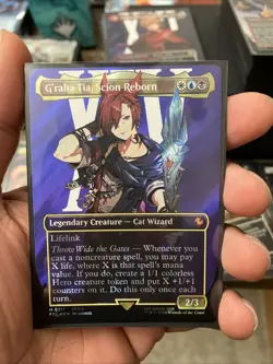 G'raha Tia, Scion Reborn (Borderless) (Surge Foil) Commander: Final Fantasy Foil - Image 1