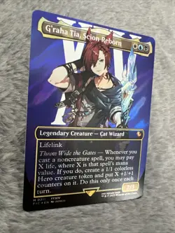 G'raha Tia, Scion Reborn (Borderless) (Surge Foil) Commander: Final Fantasy Foil - Image 9