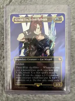 G'raha Tia, Scion Reborn (Borderless) (Surge Foil) Commander: Final Fantasy Foil - Image 4