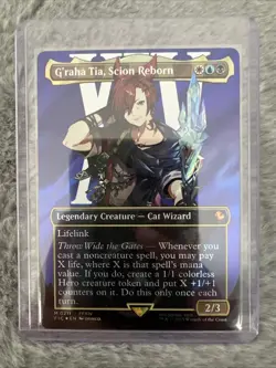 G'raha Tia, Scion Reborn (Borderless) (Surge Foil) Commander: Final Fantasy Foil - Image 9
