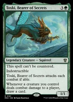 MTG Toski, Bearer of Secrets ** Murders at Karlov Manor Commander ** En (NM) - Image 3