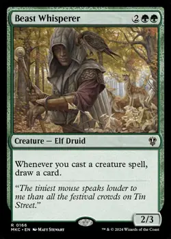 MTG Beast Whisperer ** Murders at Karlov Manor Commander ** English (NM) - Image 1