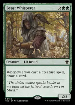 MTG Beast Whisperer ** Murders at Karlov Manor Commander ** English (NM) - Image 3