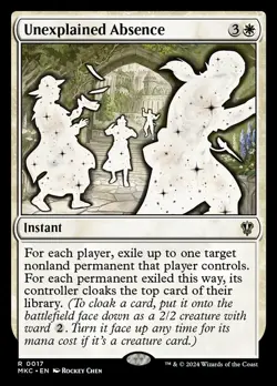 MTG Unexplained Absence ** Murders at Karlov Manor Commander ** English (NM) - Image 3