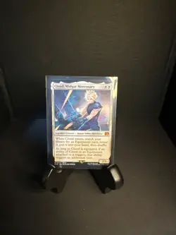 Cloud Midgar Mercenary 0010 Mythic Rare MTG Final Fantasy Magic Pack Fresh - Image 1