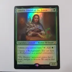 Jaheira, Friend of the Forest Commander Legends: Battle for Baldur's Gate Foil - Image 1