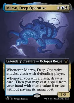 MTG Marvo, Deep Operative Extended Art ** mkc ** En (NM) - Image 1