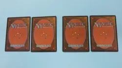 4x  SPITTING SLUG  SUMMON  THE DARK  MTG MAGIC THE GATHERING  2 LP / 2 MP - Image 4