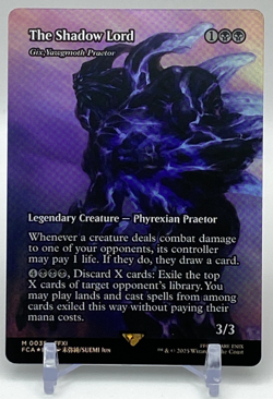 MTG: Final Fantasy FCA The Shadow Lord (Borderless) (FOIL) M#0035 - Image 3