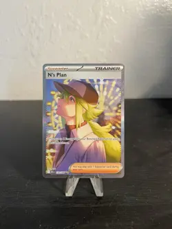 N’s Plan SIR 170/086 SV:Black Bolt English Pokemon TCG Single Card - Image 1