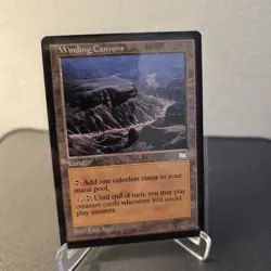 MTG Winding Canyons Regular Rare Weatherlight WTH - Image 1