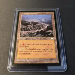 MTG Winding Canyons Regular Rare Weatherlight WTH - Image 2
