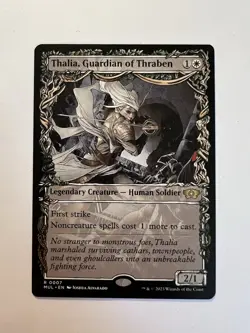 Thalia, Guardian of Thraben - SHOWCASE - MTG Multiverse Legends - NM - Image 1