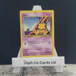 Abra 43/102 Base Set Pokemon Card WOTC - Image 1