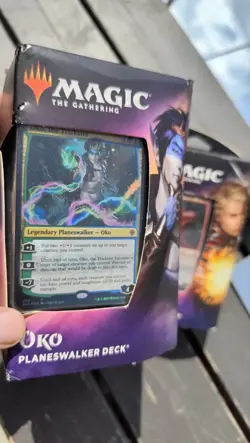 2 Unboxed decks for cheap.  Magic The Gathering: Throne of Eldraine Oko & Rowan - Image 2