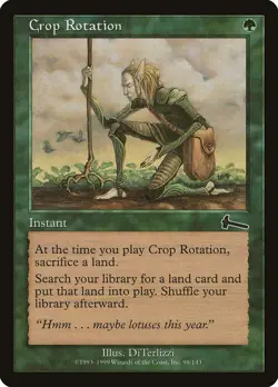 MTG Crop Rotation ** Urza's Legacy ** English (LP) - Image 1