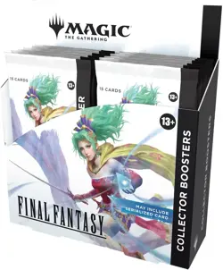Magic The Gathering Final Fantasy Collector Booster Box MTG 12 Packs - Image 1