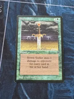 Storm Seeker Legends MTG Magic the Gathering LP - Image 1