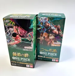 One Piece Card Game Booster Box OP-08 & OP-12 Set for Sale Sealed New Japan - Image 5