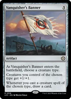Vanquisher's Banner Commander: the Lost Caverns of Ixalan Regular - Image 1