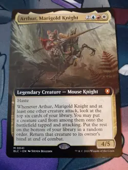 (NM) Arthur, Marigold Knight - Extended - MtG: Bloomburrow - Image 3