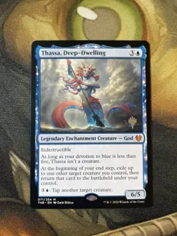 MTG Thassa, Deep-Dwelling - Promo Pack: Theros Beyond Death (PPTHB) #71 NM - Image 1
