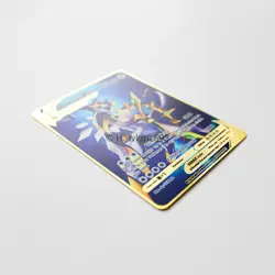 Arceus VMAX Gold Metal Card â€“ Fan-Made PokÃ©mon Collectible gift display - Image 2