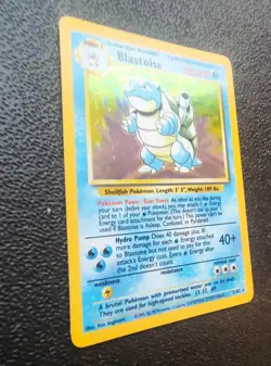 1999 Blastoise Holo Rare PokÃ©mon Card TCG 2/102 Base Set - NM - Image 4