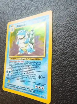 1999 Blastoise Holo Rare PokÃ©mon Card TCG 2/102 Base Set - NM - Image 5