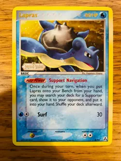 NEAR MINT! Lapras (8/92) Stamped Reverse Holo EX Legend Maker Pokemon Card! - Image 1