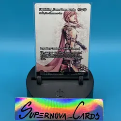 Lightning, Lone Commando (Isshin, Two Heavens as One) Showcase MTG Final Fantasy - Image 1