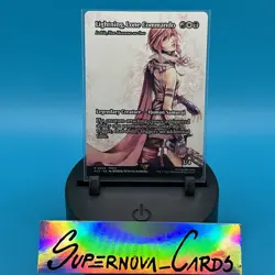 Lightning, Lone Commando (Isshin, Two Heavens as One) Showcase MTG Final Fantasy - Image 1