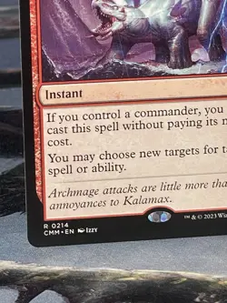 MTG Deflecting Swat RARE Commander Masters 214 Regular Near Mint - Image 5