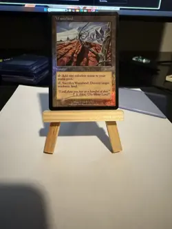 MTG Wasteland, FOIL Player Rewards Promo, NM Mint Magic the Gathering 2001 - Image 4