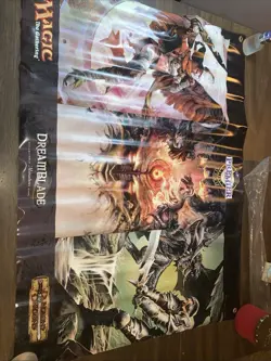 MTG Magic  Magic 2006  Vinyl Poster Hanging Display Banner 25x35 D&D Vintage Old - Image 1