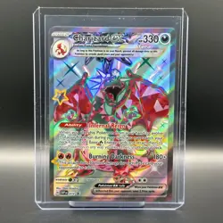 Pokemon Paldean Fates Charizard EX  #074 Black Star Promo - Image 1