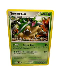 Torterra 39/127 Rare Platinum Holo Pokemon Card Pokemon TCG - Image 1