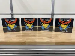 Lot of 4. 2019. Pokemon TCG. Hidden Fates Elite Trainer Box. New Factory Sealed - Image 1