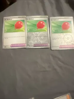 X3 Pokemon Air Balloon 079/086 Black Bolt - Image 1