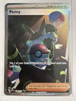 Penny 239/091 - Paldean Fates Special Illustration Rare Pokemon TCG NM - Image 1