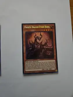 Yugioh BLMM-EN130 Primite Dragon Ether Beryl 1st Edition Secret Rare NM - Image 2